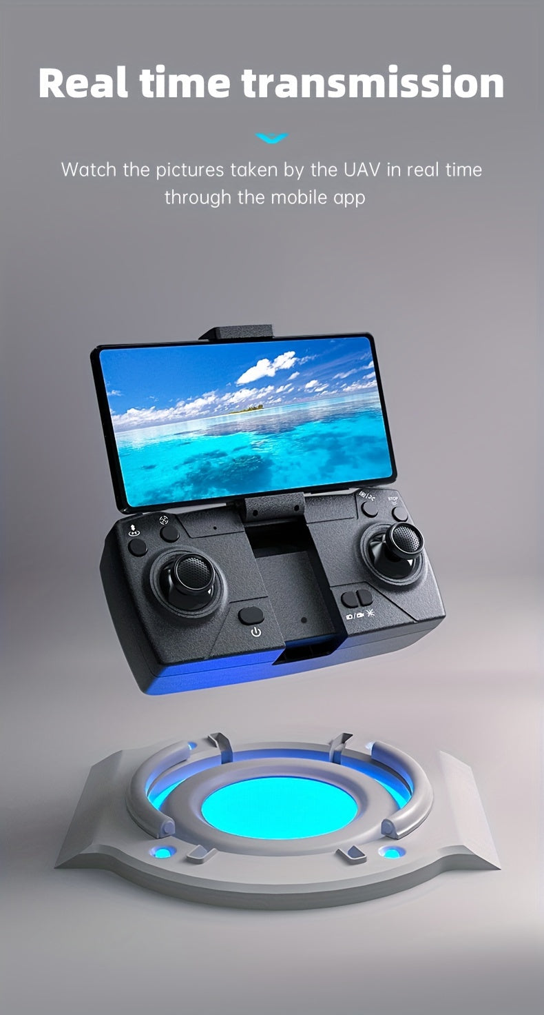 XKRC X6 Foldable Drone with Camera, Obstacle Avoidance, Gravity Mode, and More - Includes Carrying Bag
