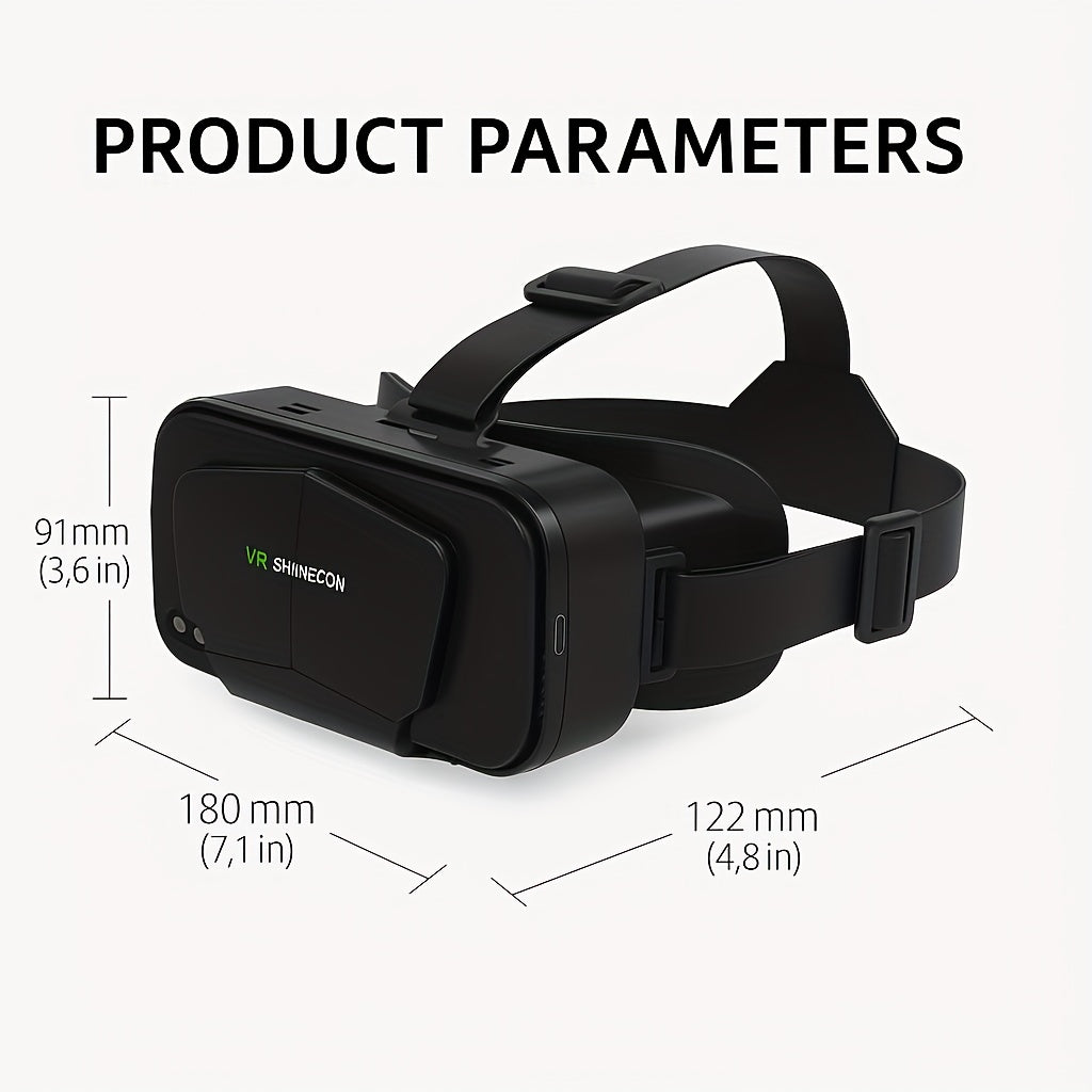 "Fast delivery" Buy 3D VR Headset with Blue Light Filter, Smart Virtual Reality Glasses, for iPhone/Android VR Headset for 4.7-7 Inch Smartphone, Mobile Phone