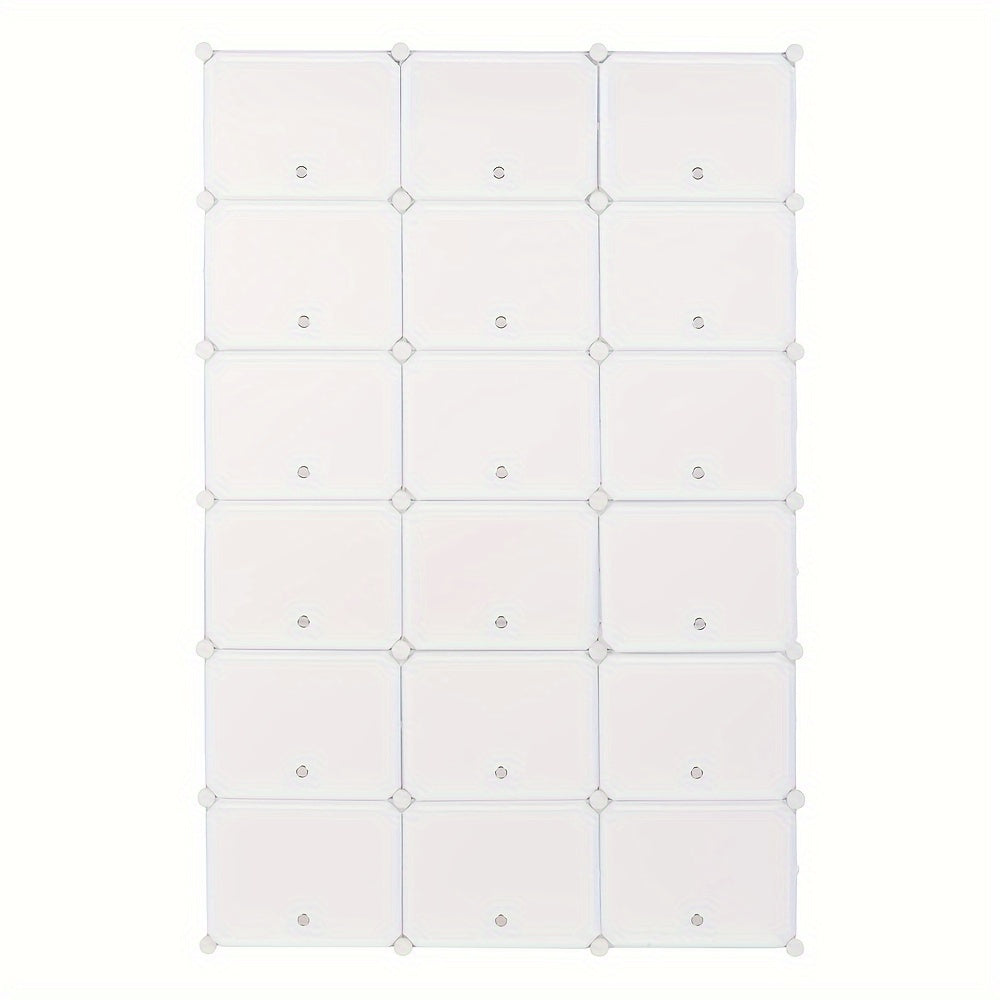 72-Pair Expandable Portable Shoe Rack Organizer - 12-Tier Tower Shelf Storage Cabinet Stand with 36 Grids for Heels and More - Space-Saving, Adjustable, and Sturdy Design for Home or Office Use