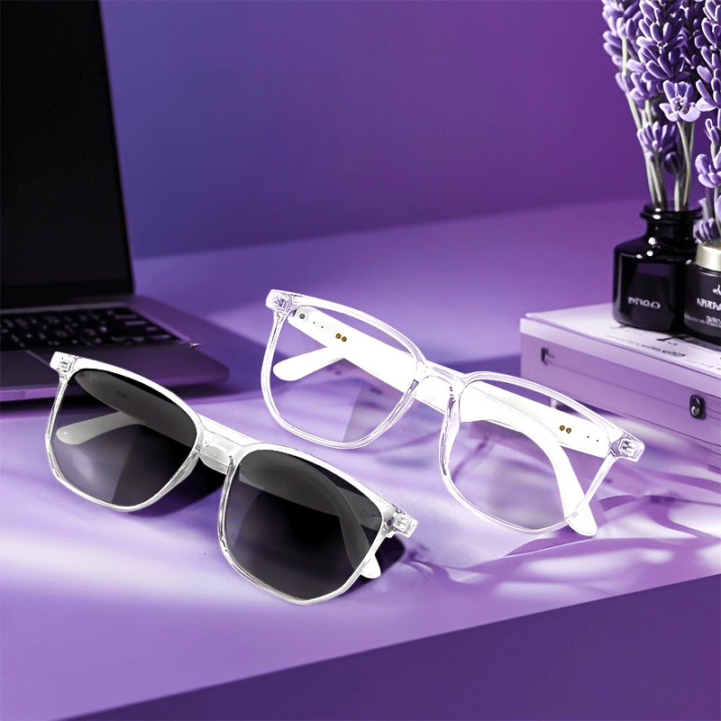 "MUST HAVE"
"BUY NOW"
New Camera Smart Glasses: Outdoor Sports Music And Calls, Light Wear, Remote Control Camera, Built-In Microphone And Speaker, Noise Reduction, Touch And AI Voice Assistant, Compatible with Iphone/ Andro