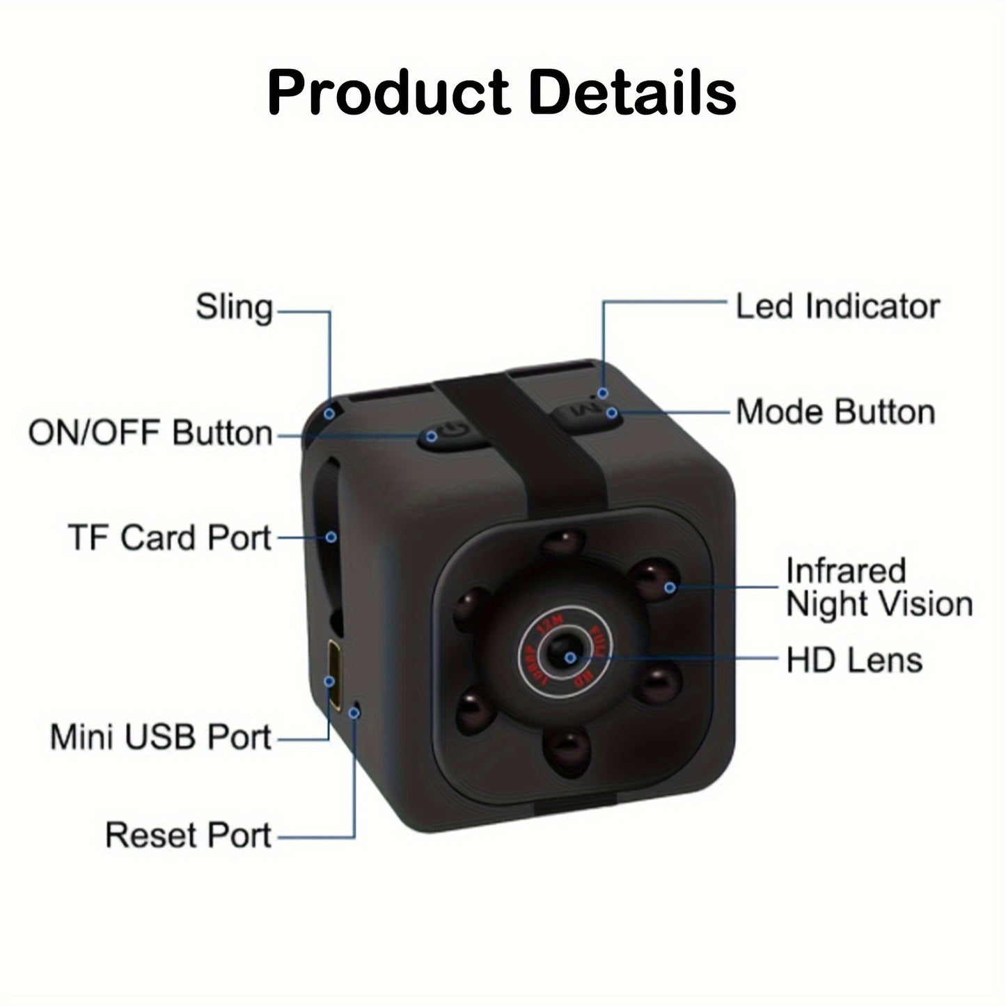 "FAST DELIVERY " BUY NOW
Mini Spy Camera, Hidden Camera 1080P, Nanny Cam Full HD with Night Vision Motion Activation for Indoor Outdoor Covert Security Cameras