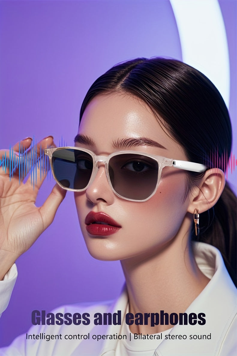 "MUST HAVE"
"BUY NOW"
New Camera Smart Glasses: Outdoor Sports Music And Calls, Light Wear, Remote Control Camera, Built-In Microphone And Speaker, Noise Reduction, Touch And AI Voice Assistant, Compatible with Iphone/ Andro