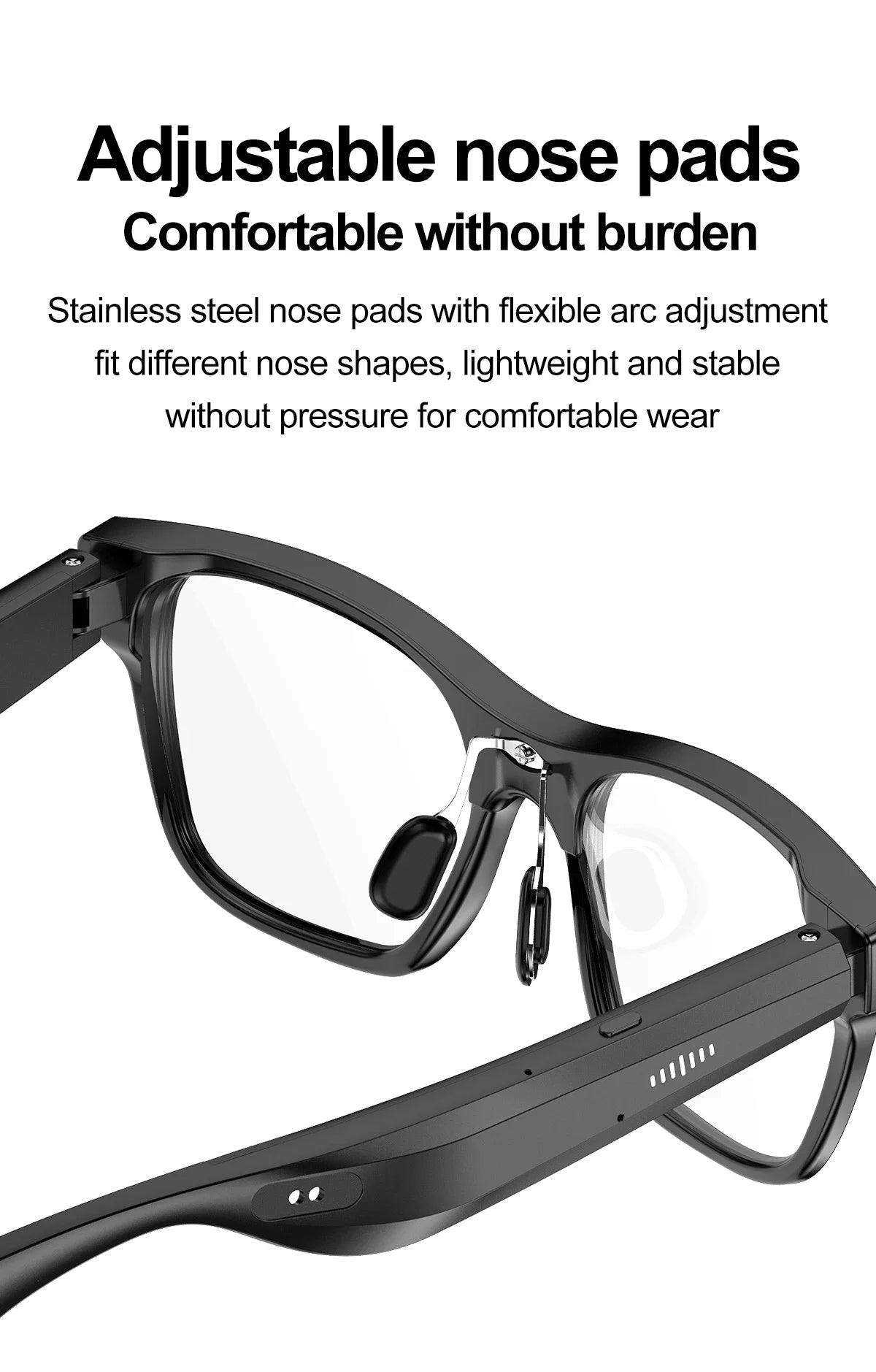 "LIMITED BUY NOW"
New S336 AI Smart Glasses Built-in AI 20MP Camera 1080P Video Shoot Bluetooth Call Music Audio Translation Intelligent Glasses