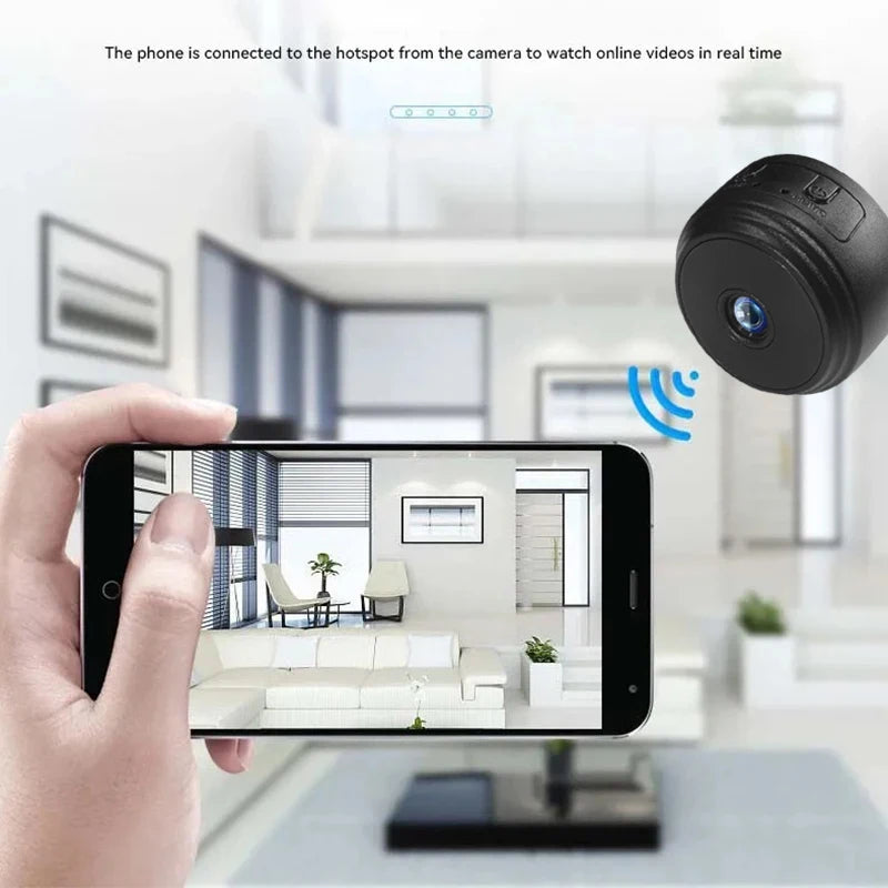 SECURITY MUST HAVE
BUY
A9 WiFi Mini Camera Wireless Video Recorder Security Protection Camera Smart Home Monitoring Camera For Infants And Pets