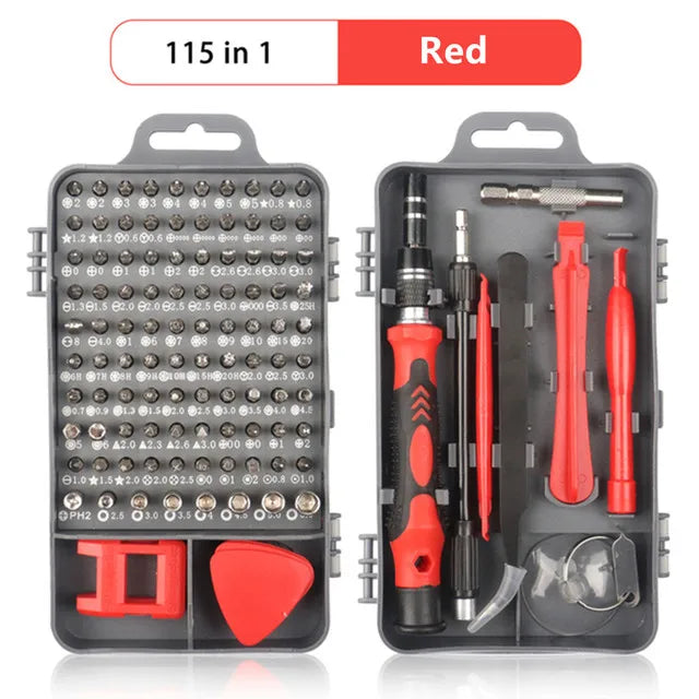 BUY NOW
Screwdriver Set Magnetic Torx Phillips Screw Bit Kit WOZOBUY With Electrical Driver Remover Wrench Repair Phone PC Tools