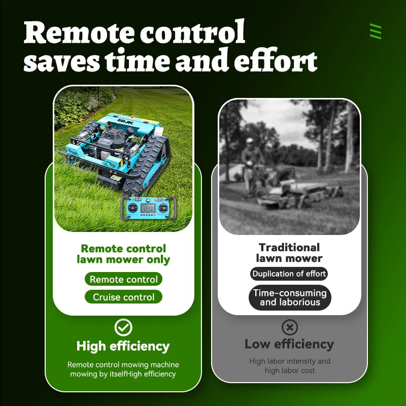 custom made mini remote control lawn mower robot 80 cm 100 cm fixed remote control lawn mower home orchard weeder