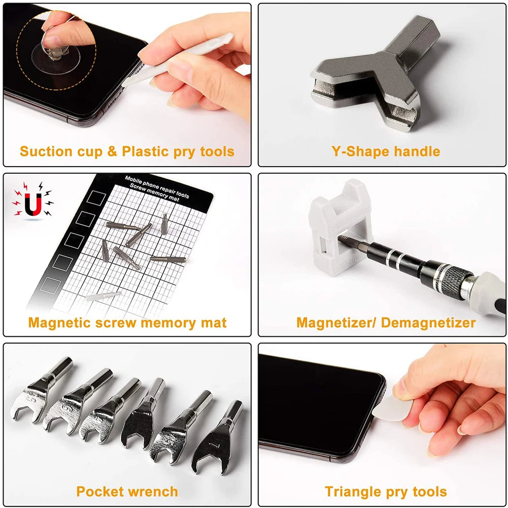 BUY NOW
Screwdriver Set Magnetic Torx Phillips Screw Bit Kit WOZOBUY With Electrical Driver Remover Wrench Repair Phone PC Tools