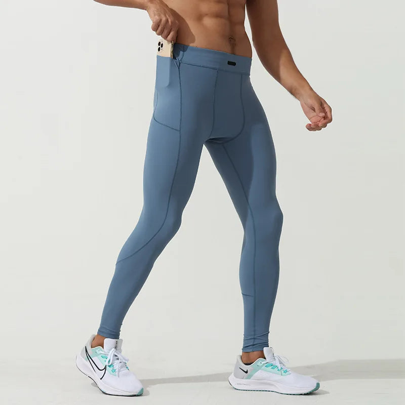 BUY NOW
Mens Compression Pants Dry Fit Running Tights Men Gym Leggings with Phone Pocket Training Sport Pants Fitness Sport Leggings Men