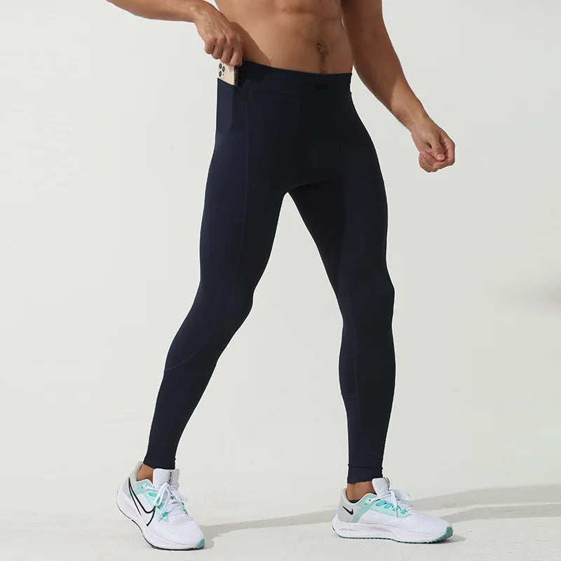 BUY NOW
Mens Compression Pants Dry Fit Running Tights Men Gym Leggings with Phone Pocket Training Sport Pants Fitness Sport Leggings Men