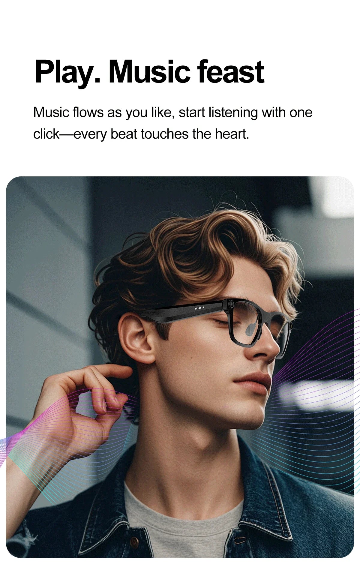 "LIMITED BUY NOW"
New S336 AI Smart Glasses Built-in AI 20MP Camera 1080P Video Shoot Bluetooth Call Music Audio Translation Intelligent Glasses