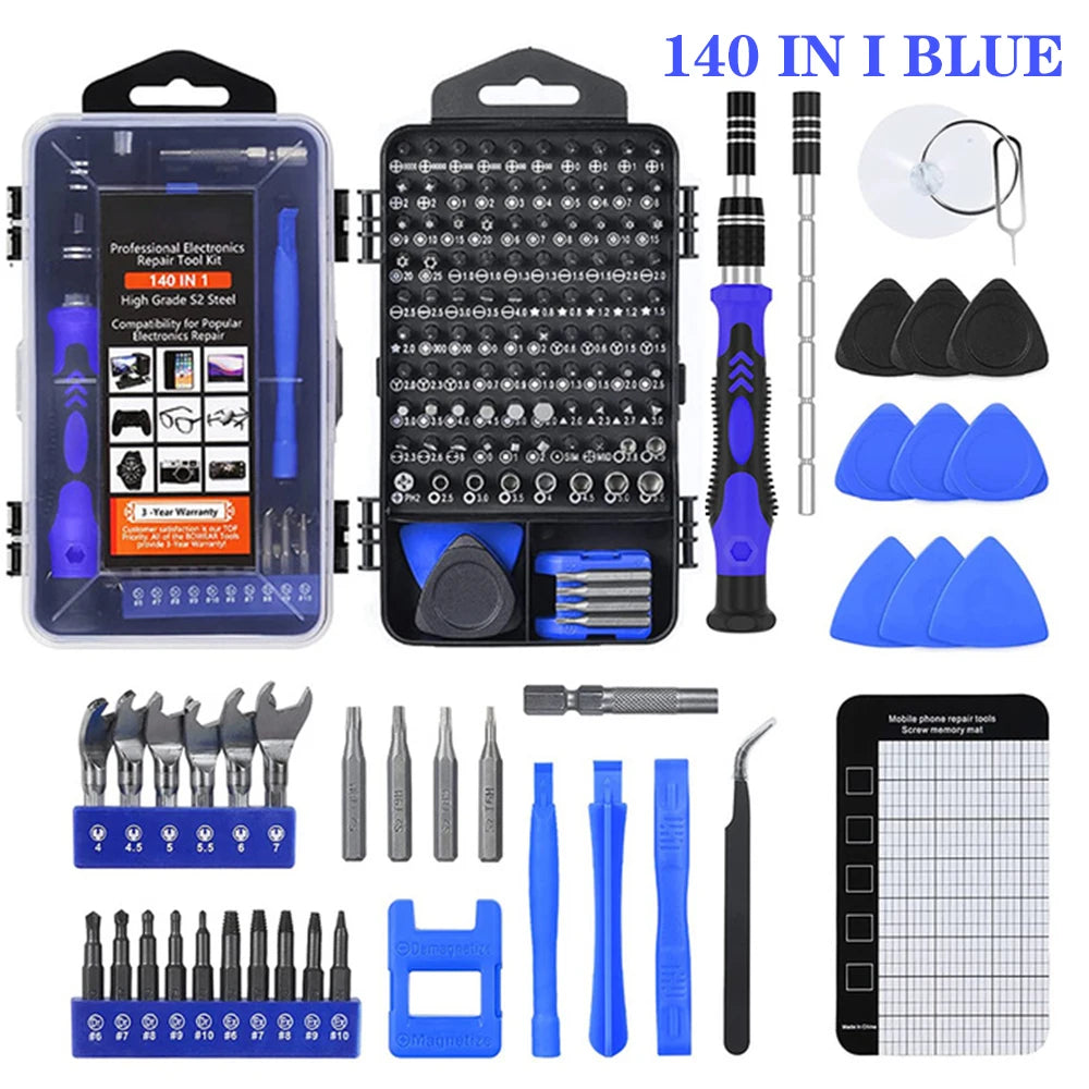 BUY NOW
Screwdriver Set Magnetic Torx Phillips Screw Bit Kit WOZOBUY With Electrical Driver Remover Wrench Repair Phone PC Tools