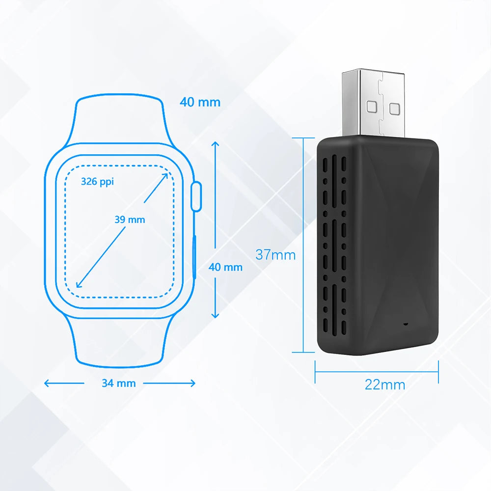 BUY
NEW Wireless CarPlay Android Auto Wireless Adapter Smart Mini Box Plug And Play WiFi Fast Connect Universal