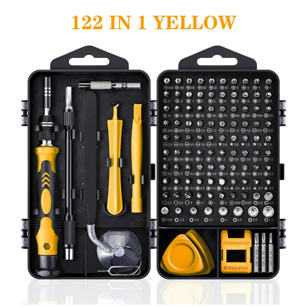 BUY NOW
Screwdriver Set Magnetic Torx Phillips Screw Bit Kit WOZOBUY With Electrical Driver Remover Wrench Repair Phone PC Tools