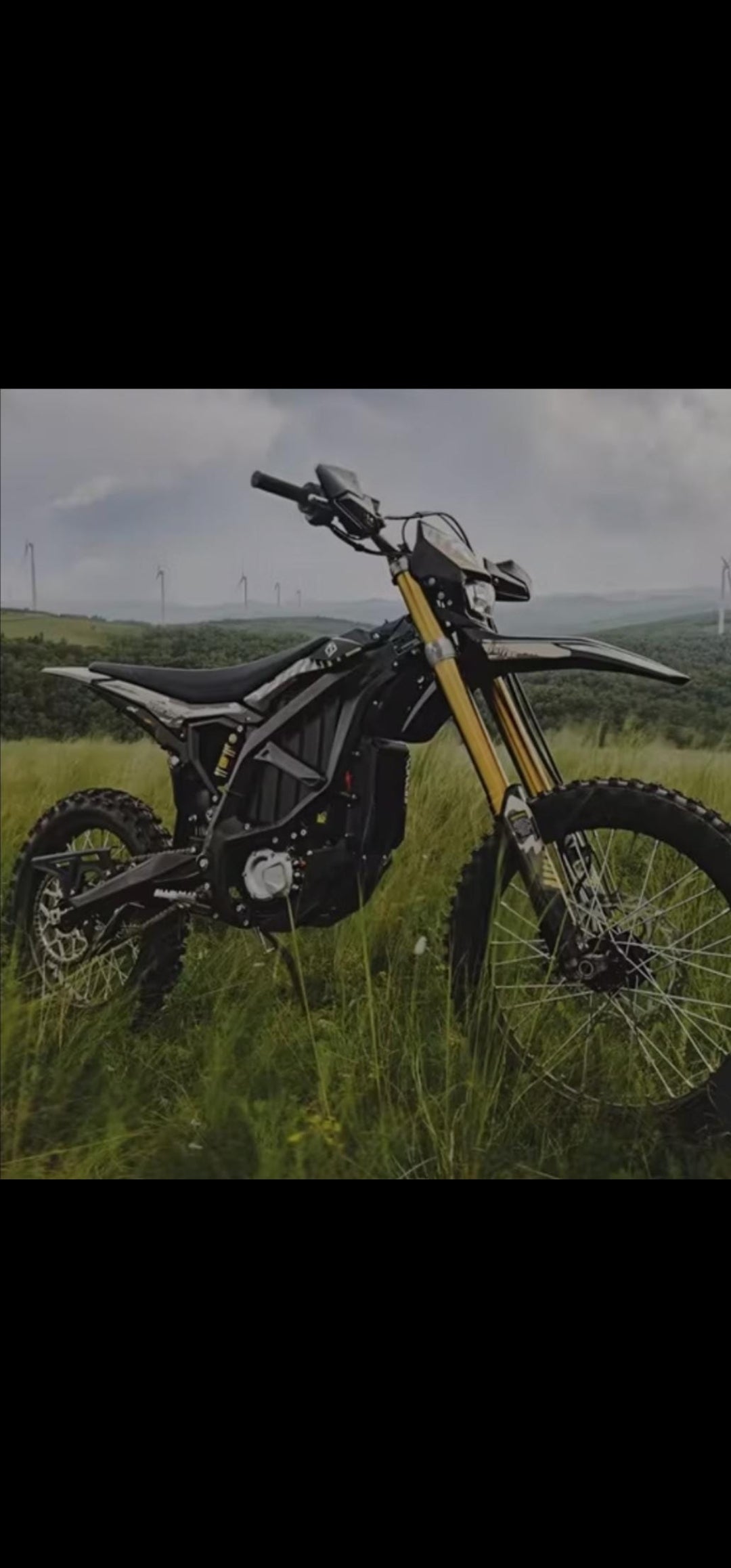 Electric dirt bike