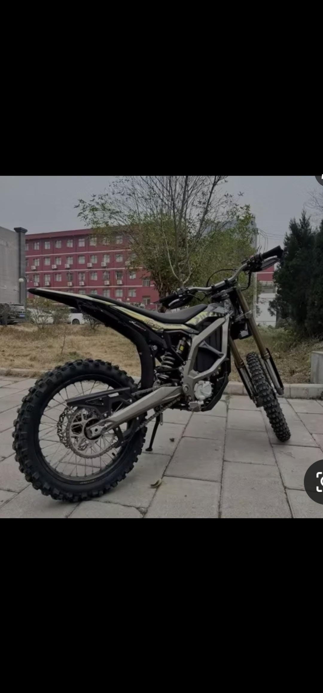 Electric dirt bike