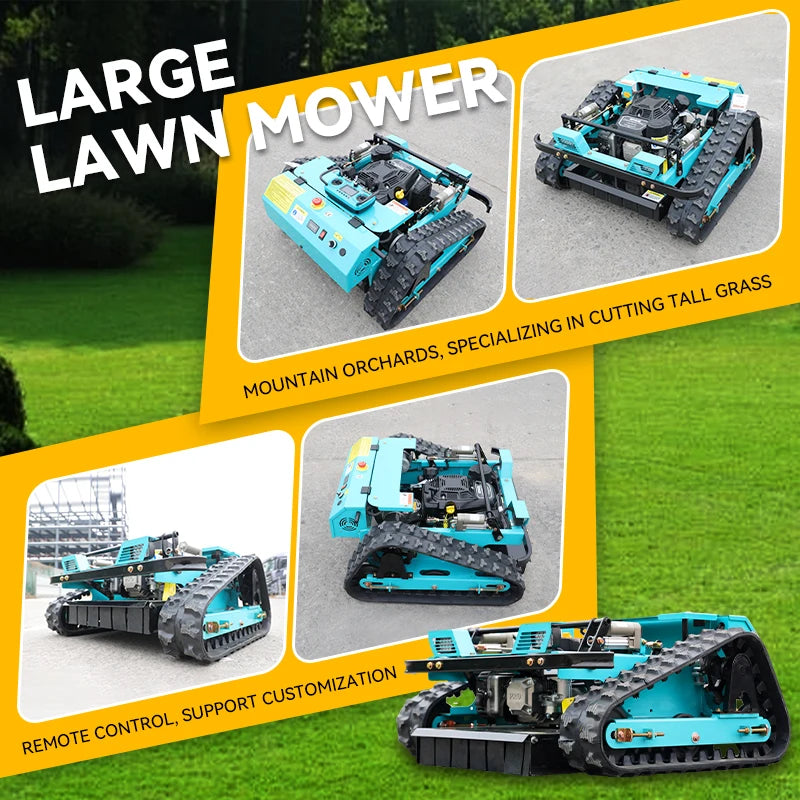 custom made mini remote control lawn mower robot 80 cm 100 cm fixed remote control lawn mower home orchard weeder