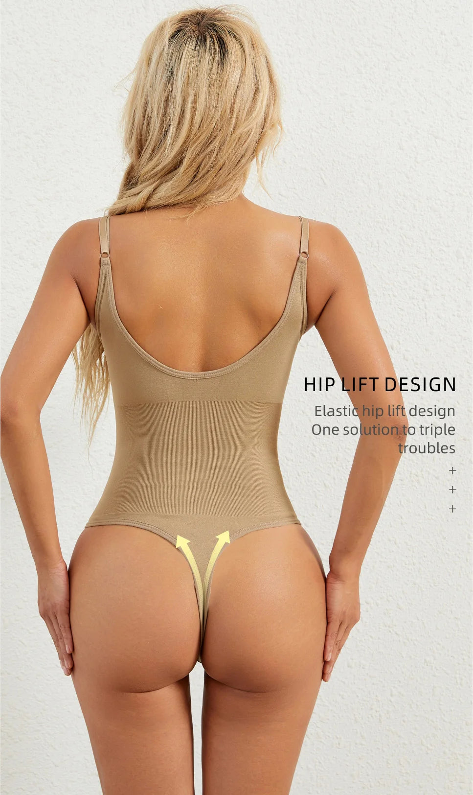 BUY NOW
Seamless Shapewear Bodysuit Women Tummy Control Body Shaper Fajas Colombianas Waist Trainer Ladies Sexy Thong Slimming Underwear