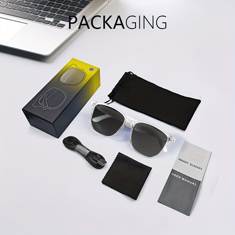 "MUST HAVE"
"BUY NOW"
New Camera Smart Glasses: Outdoor Sports Music And Calls, Light Wear, Remote Control Camera, Built-In Microphone And Speaker, Noise Reduction, Touch And AI Voice Assistant, Compatible with Iphone/ Andro