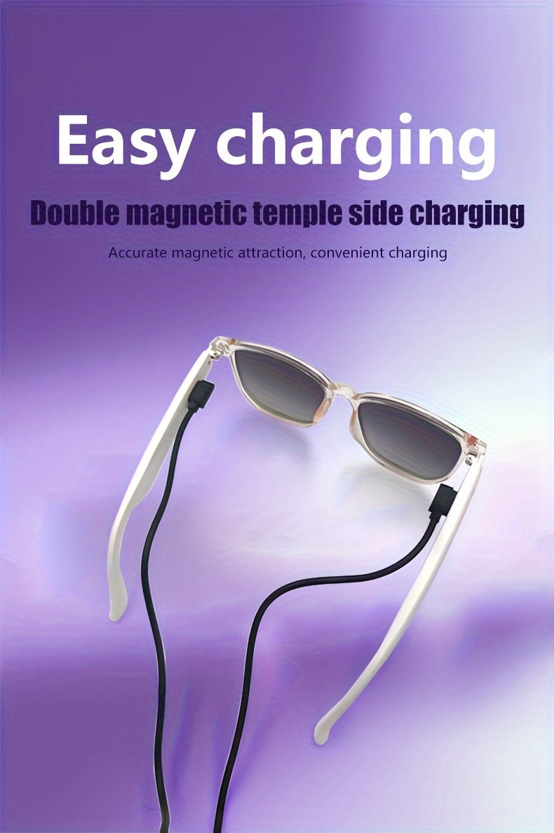 "MUST HAVE"
"BUY NOW"
New Camera Smart Glasses: Outdoor Sports Music And Calls, Light Wear, Remote Control Camera, Built-In Microphone And Speaker, Noise Reduction, Touch And AI Voice Assistant, Compatible with Iphone/ Andro
