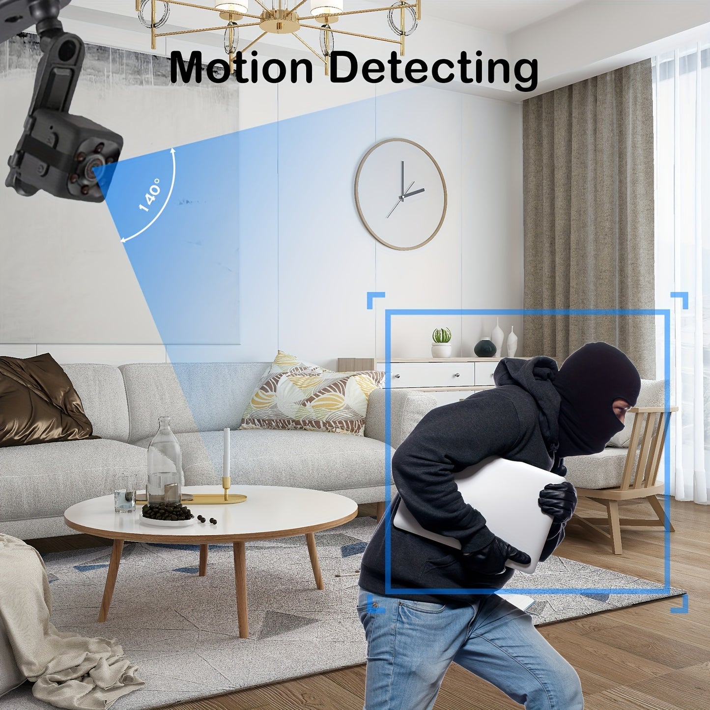 "FAST DELIVERY " BUY NOW
Mini Spy Camera, Hidden Camera 1080P, Nanny Cam Full HD with Night Vision Motion Activation for Indoor Outdoor Covert Security Cameras