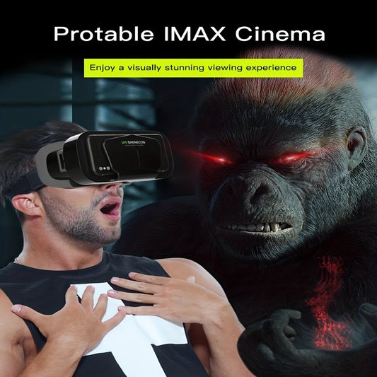 1pc Immersive 3D VR Gaming Glasses - Virtual Reality Headset for Mobile Phone with 3D Display and Advanced Gaming Experience - USB Gadget for Gamers