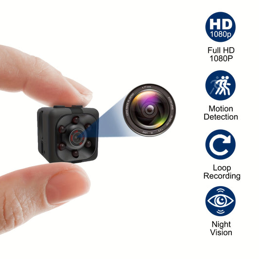 "FAST DELIVERY "  BUY NOW 
Mini Spy Camera, Hidden Camera 1080P, Nanny Cam Full HD with Night Vision Motion Activation for Indoor Outdoor Covert Security Cameras