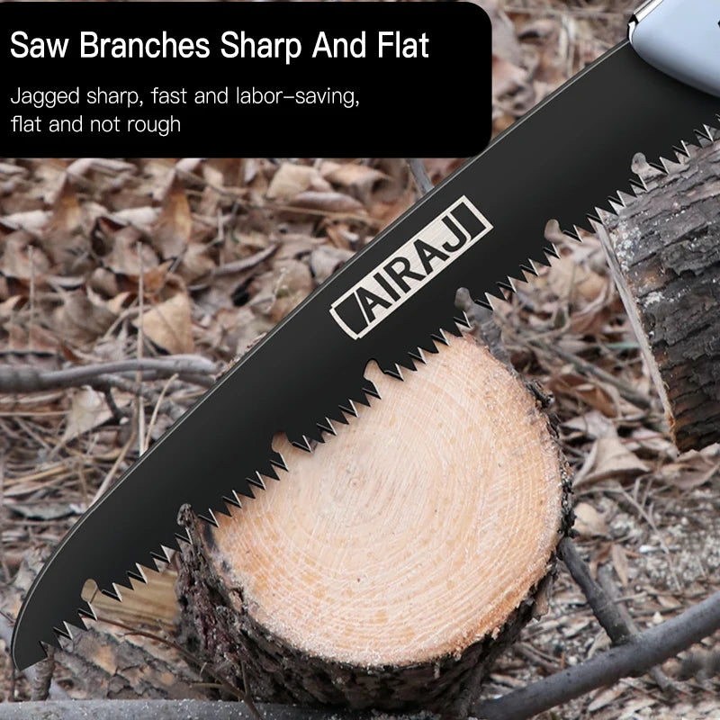 BUY NOW
AIRAJ Folding Saw Woodworking Folding hacksaw Multifunction Cutting Wood Sharp Camping Garden Prunch Saw Tree Chopper Knife Hand