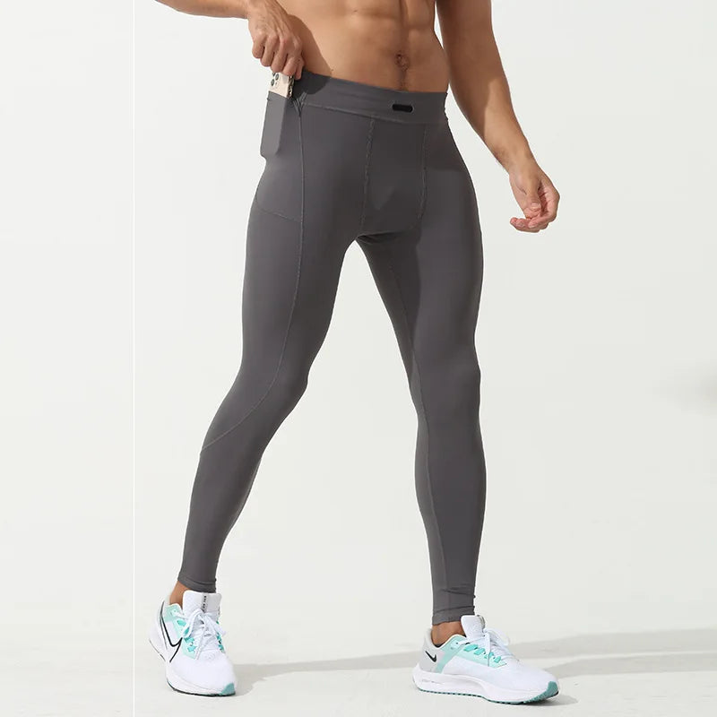 BUY NOW
Mens Compression Pants Dry Fit Running Tights Men Gym Leggings with Phone Pocket Training Sport Pants Fitness Sport Leggings Men