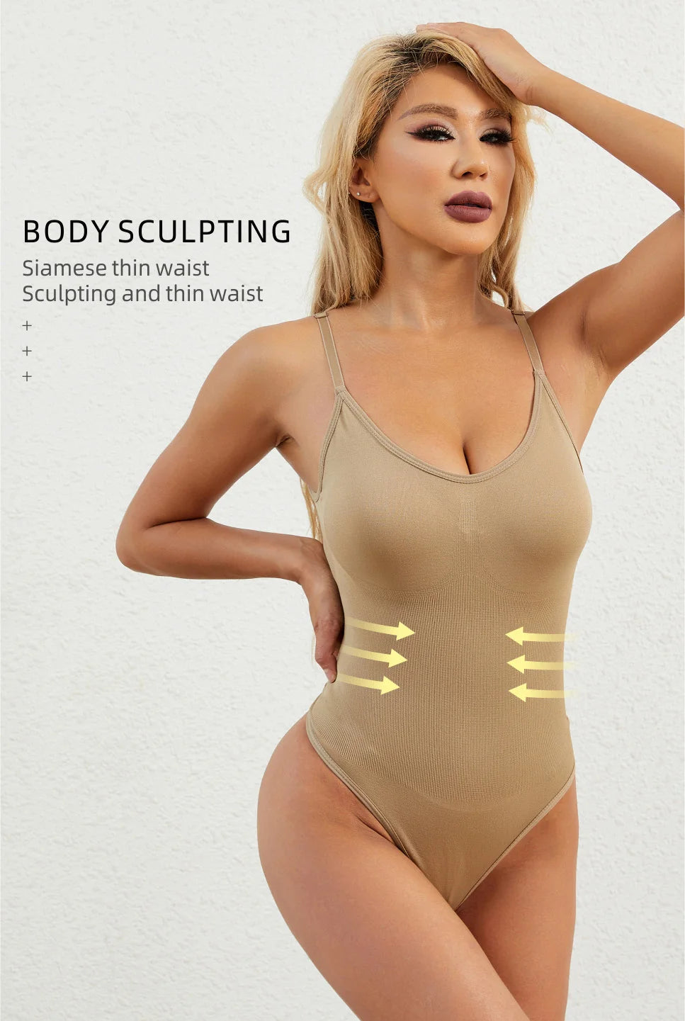 BUY NOW
Seamless Shapewear Bodysuit Women Tummy Control Body Shaper Fajas Colombianas Waist Trainer Ladies Sexy Thong Slimming Underwear