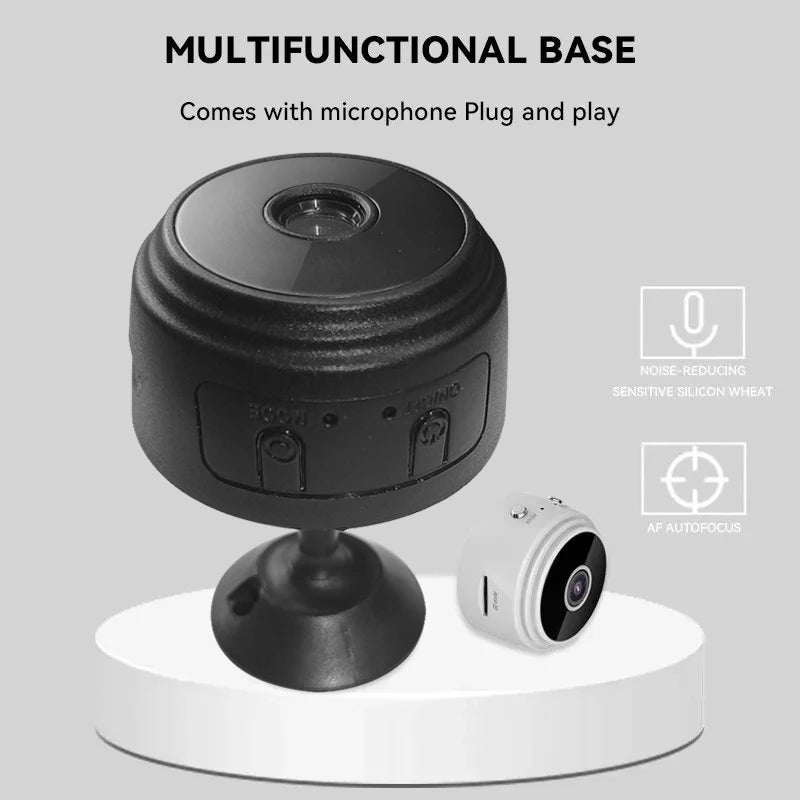 SECURITY MUST HAVE
BUY
A9 WiFi Mini Camera Wireless Video Recorder Security Protection Camera Smart Home Monitoring Camera For Infants And Pets