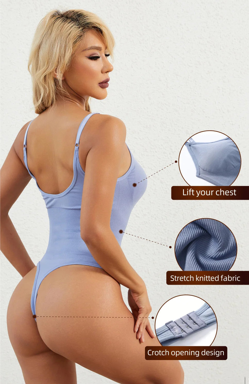 BUY NOW
Seamless Shapewear Bodysuit Women Tummy Control Body Shaper Fajas Colombianas Waist Trainer Ladies Sexy Thong Slimming Underwear