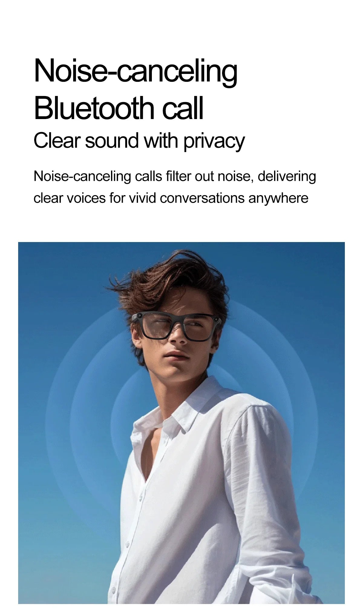 "LIMITED BUY NOW"
 New S336 AI Smart Glasses Built-in AI 20MP Camera 1080P Video Shoot Bluetooth Call Music Audio Translation Intelligent Glasses