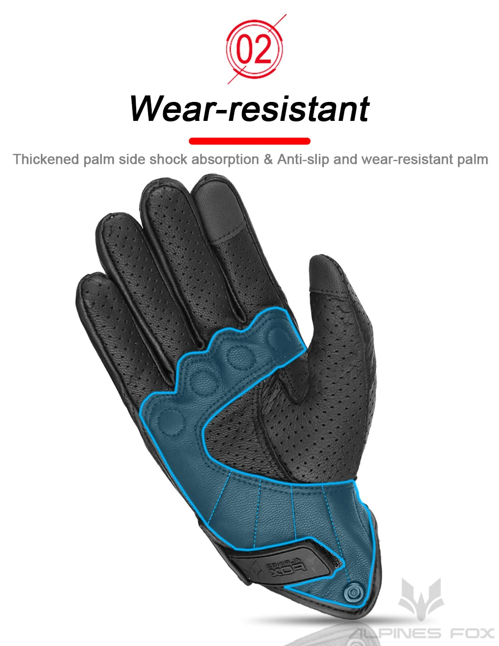 BUY
 Summer New Vintage Leather Motorcycle Gloves Men Black Wear-resistant Guantes Touchscreen Anti-slip Retro Motobiker Luvas