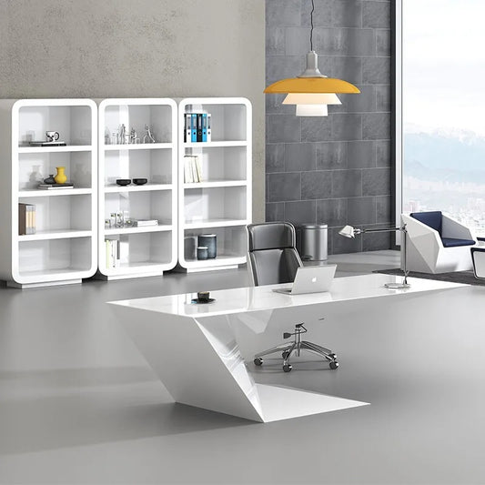 office desk luxury commercial furniture ceo executive office table bureau escritorios de oficina office furniture Customizable