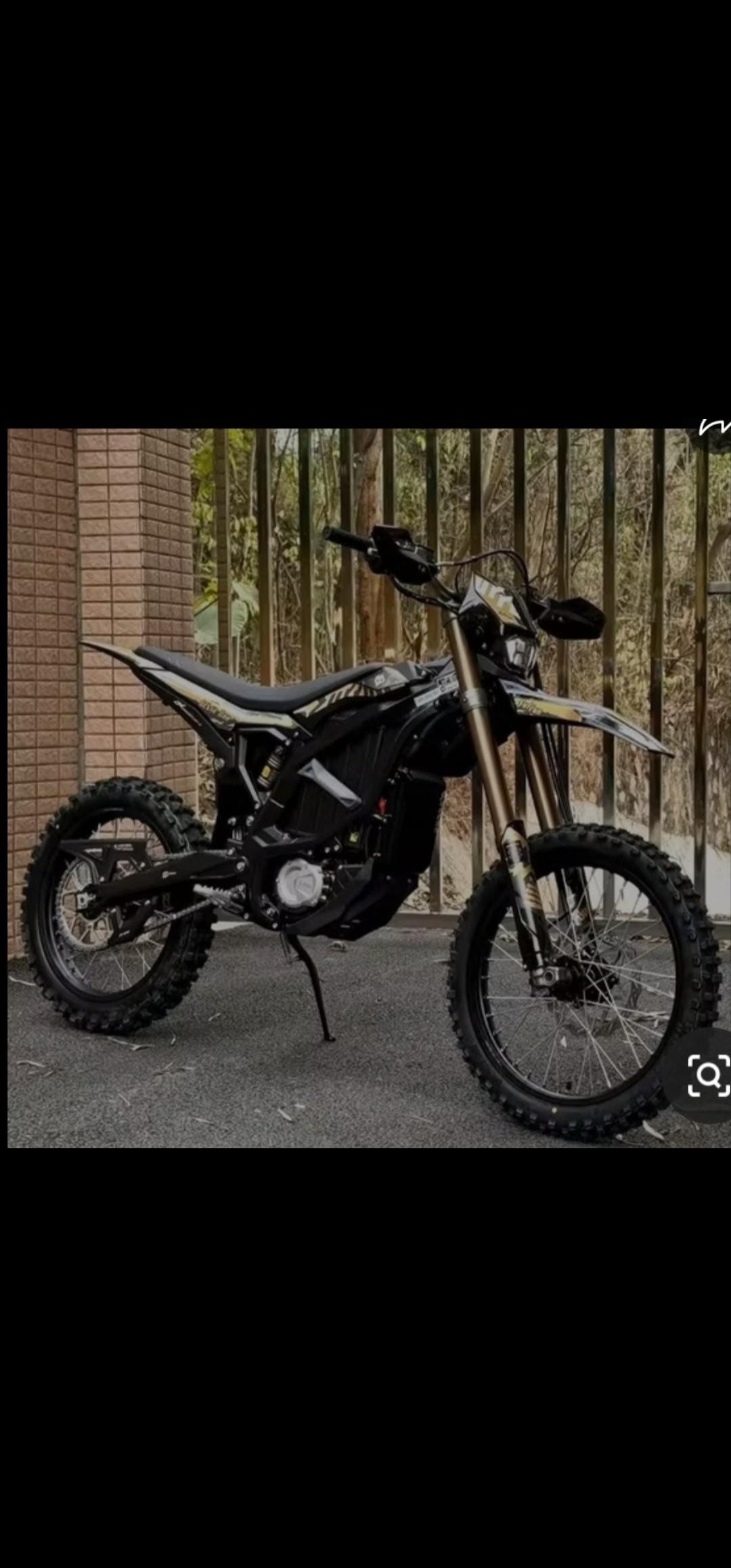 Electric dirt bike