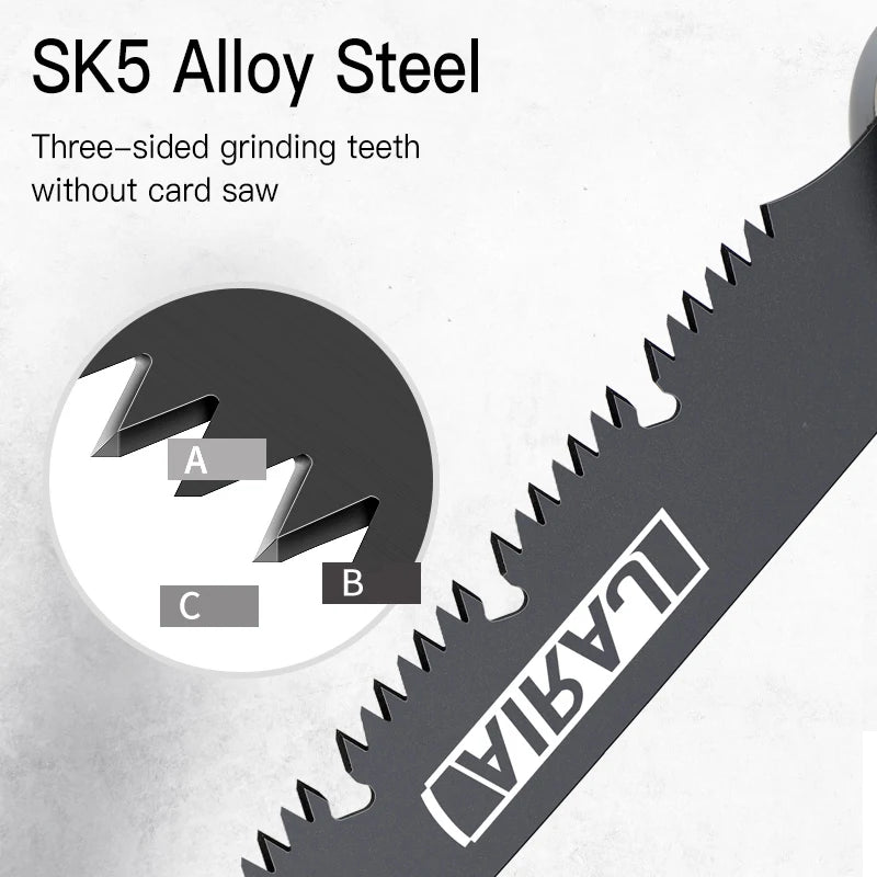 BUY NOW
AIRAJ Folding Saw Woodworking Folding hacksaw Multifunction Cutting Wood Sharp Camping Garden Prunch Saw Tree Chopper Knife Hand